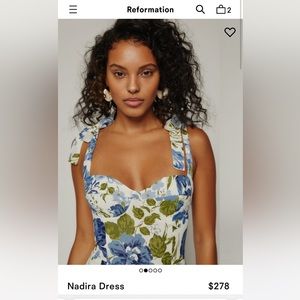 Nadira Reformation Dress in Lucca Style